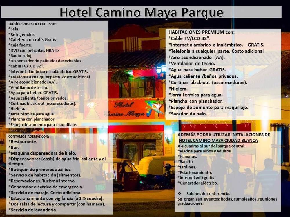 Hotel Ciudad Blanca Copán Buitenkant foto